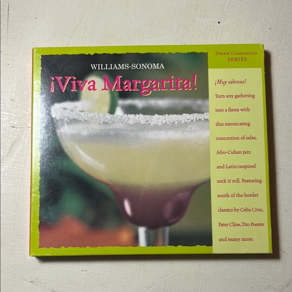 Williams Sonoma Viva Margarita Fiesta cd/recipes music